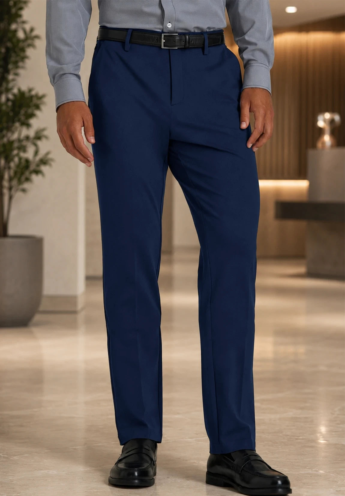 Men's navy pants