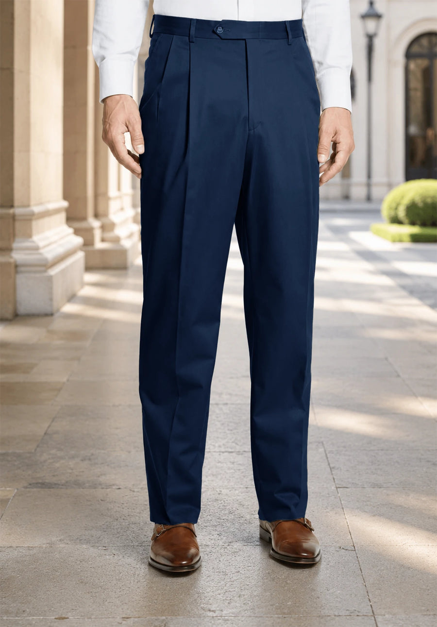 Men's navy pants