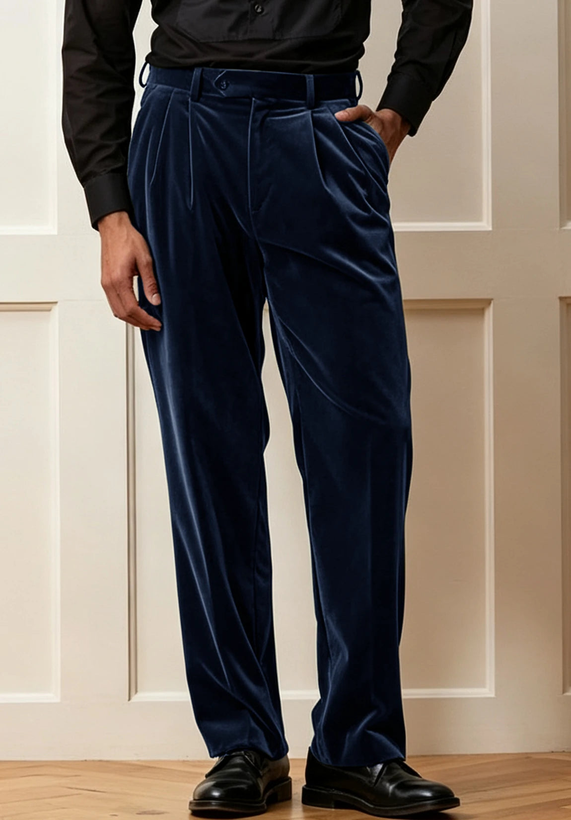 Men's navy pants