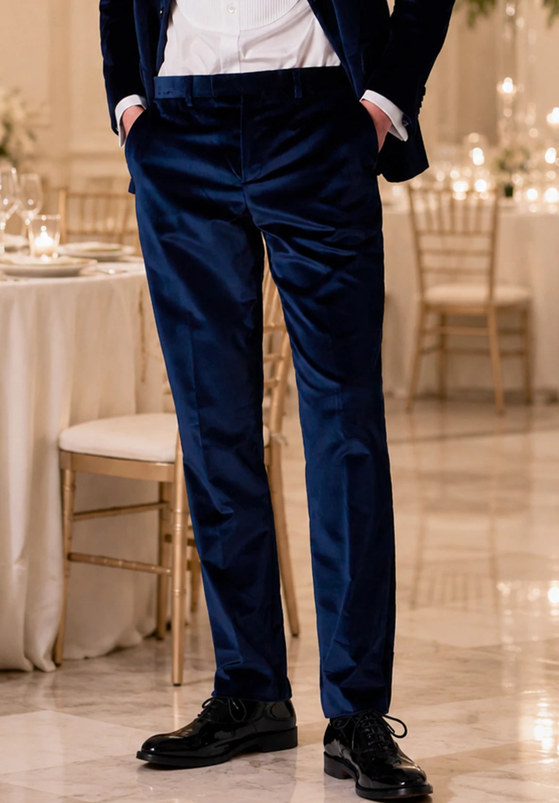 Men's navy pants
