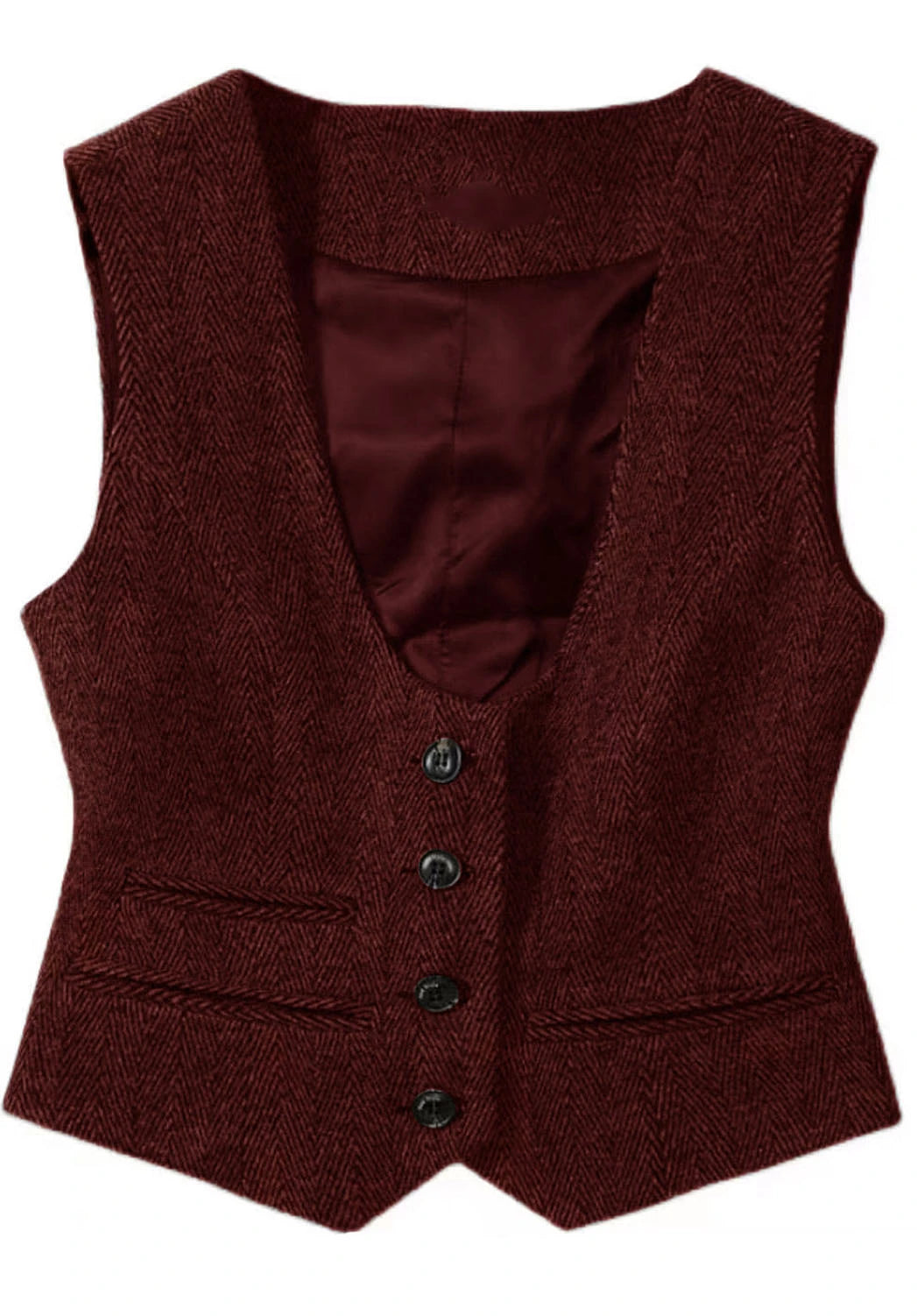 Women Tweeed Vest