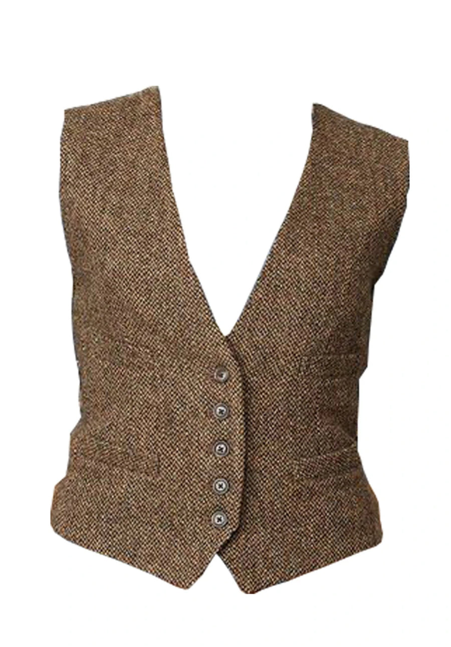 Women Tweeed Vest