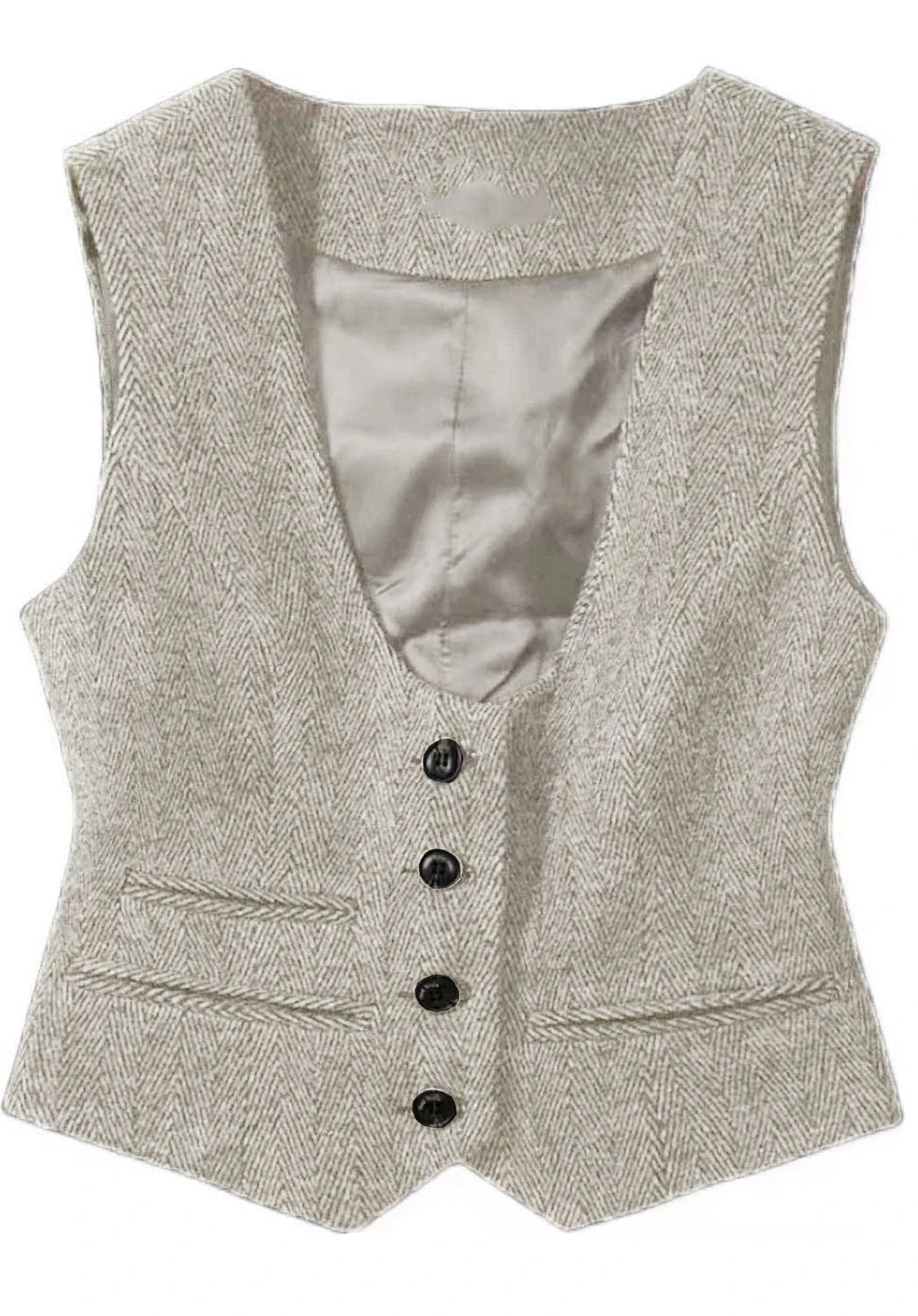 Women Tweeed Vest