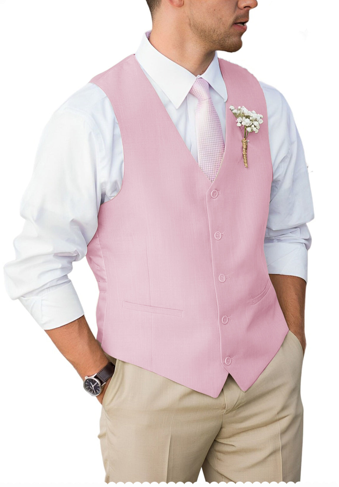 Men's suit vest 