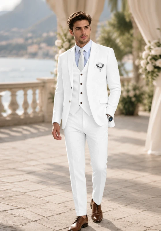 Men Linen Suit