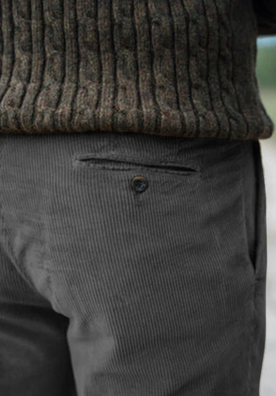 Men's corduroy suit pants