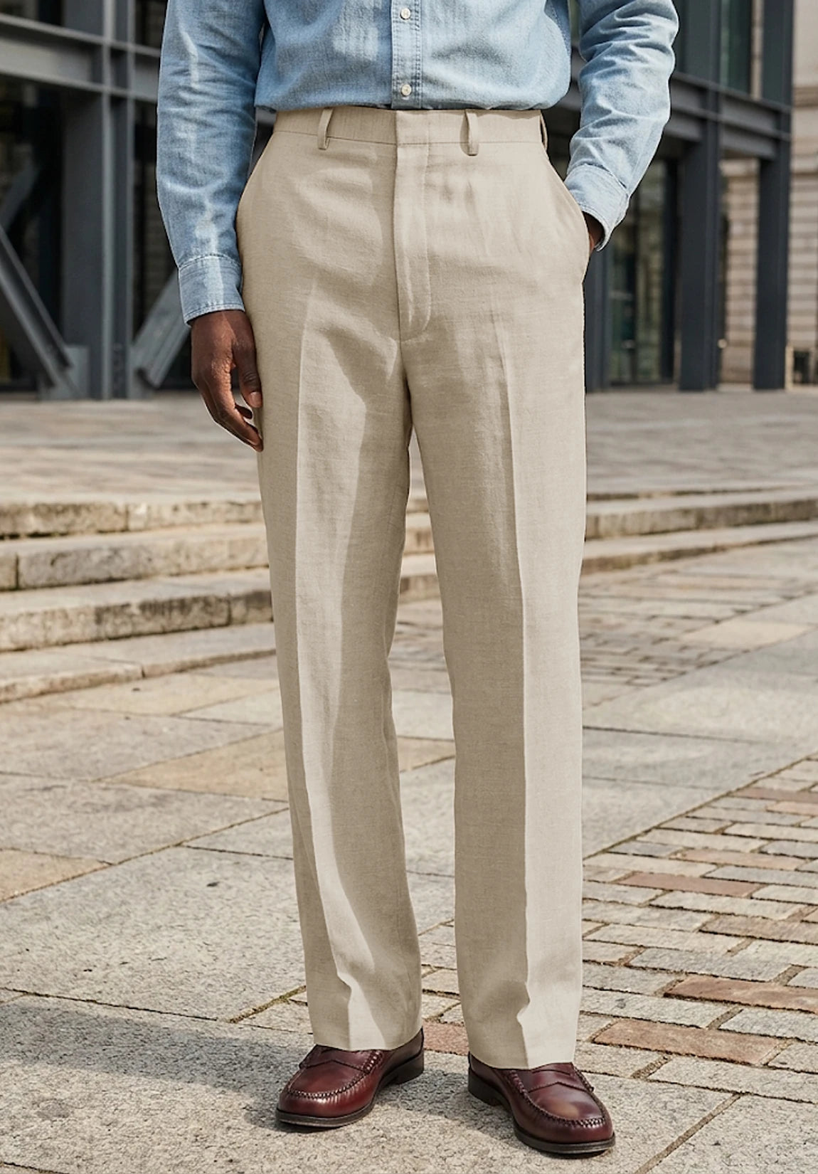Men's beige pants