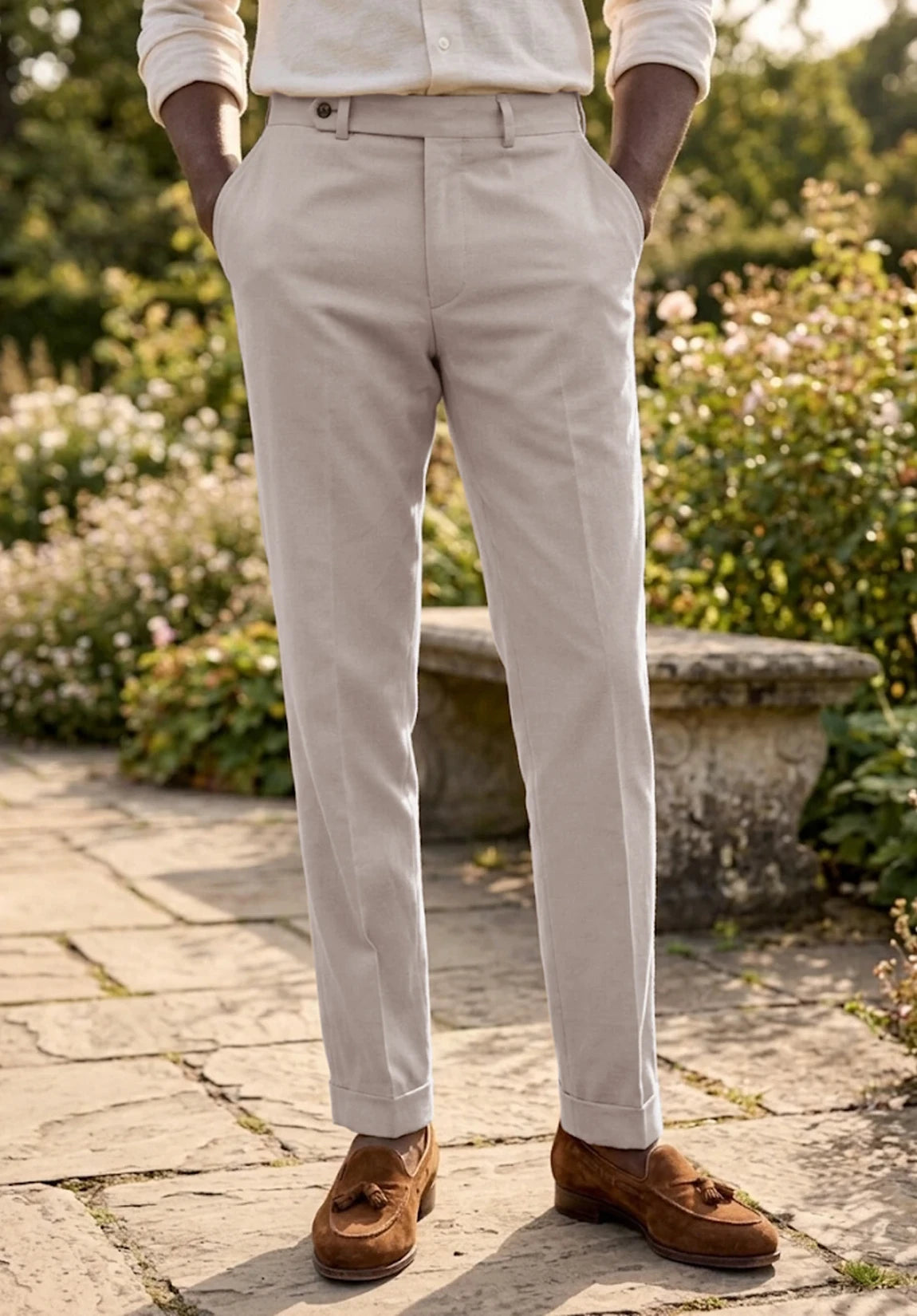 Men's beige pants