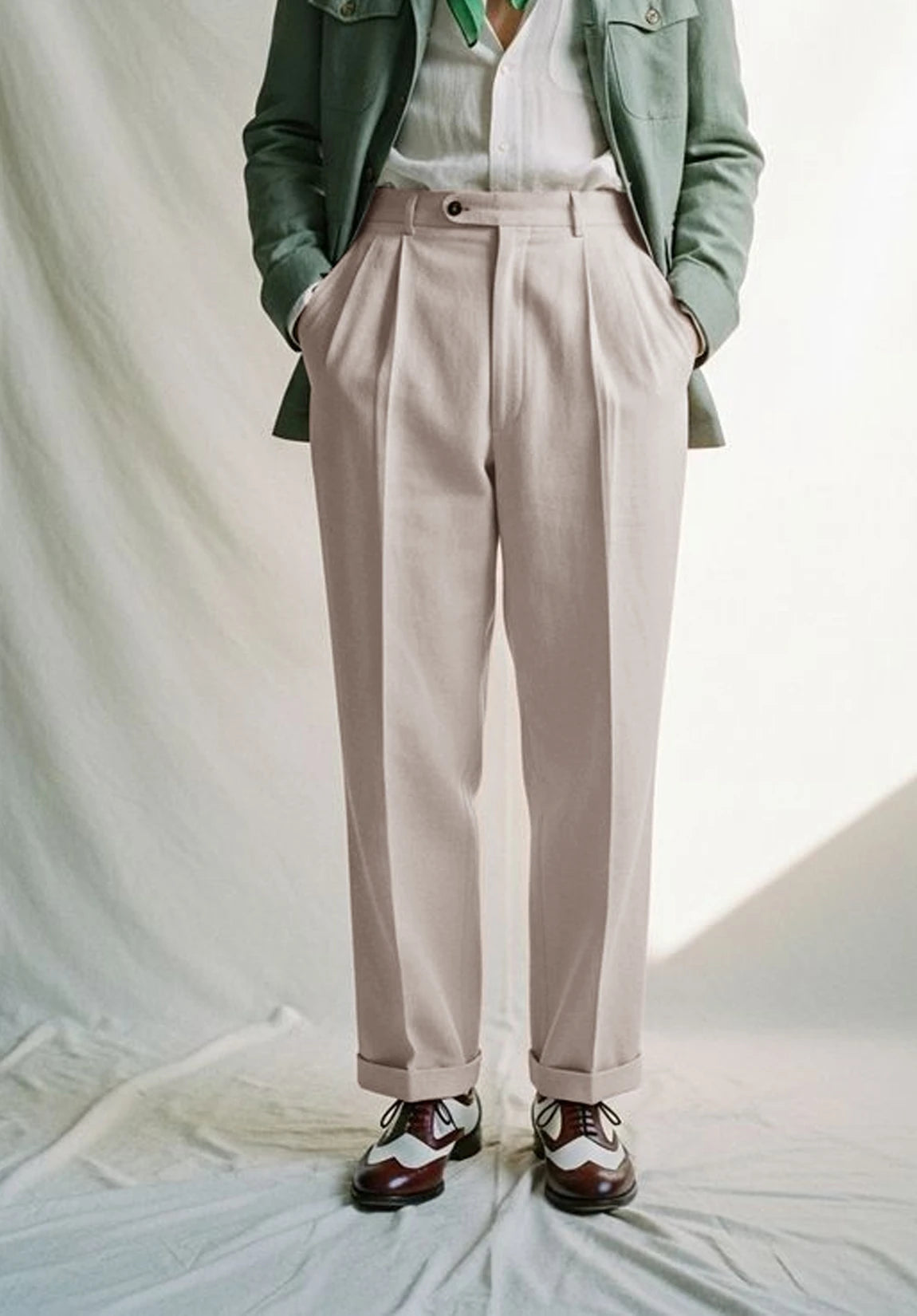 Men's beige pants