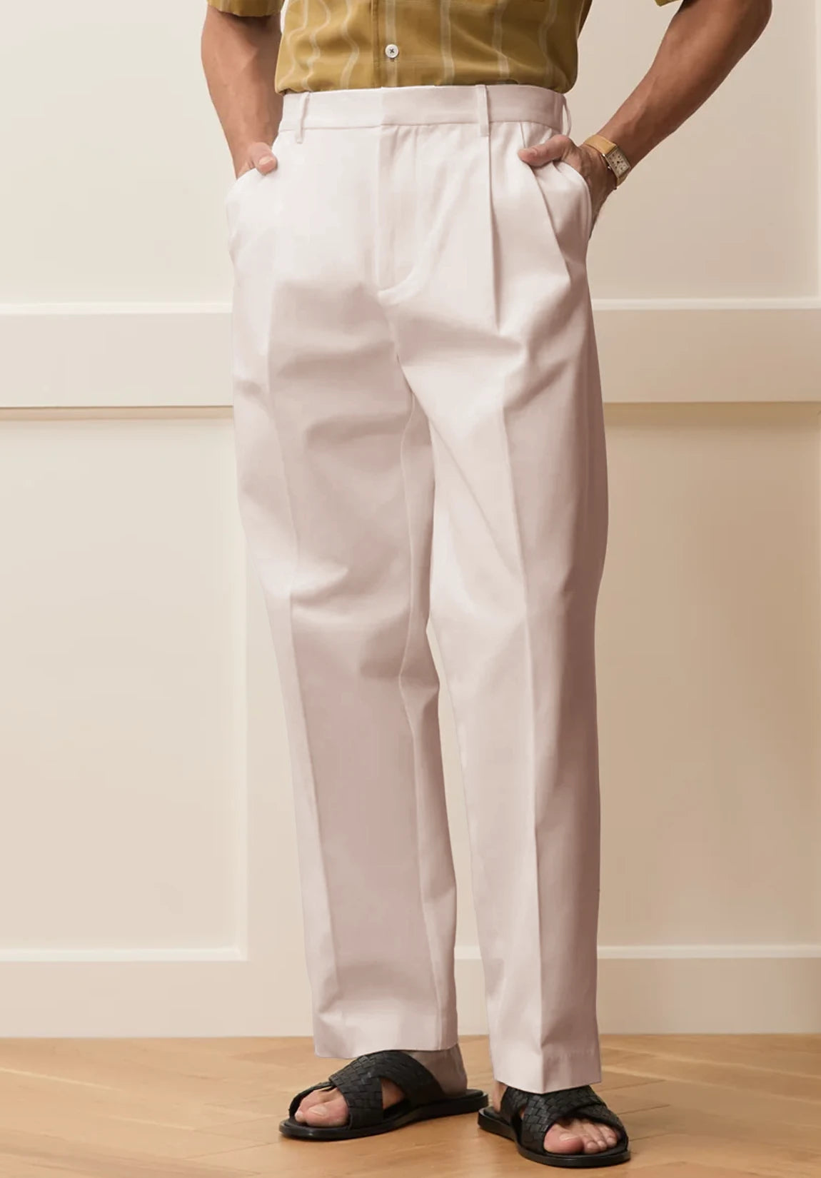 Men's beige pants