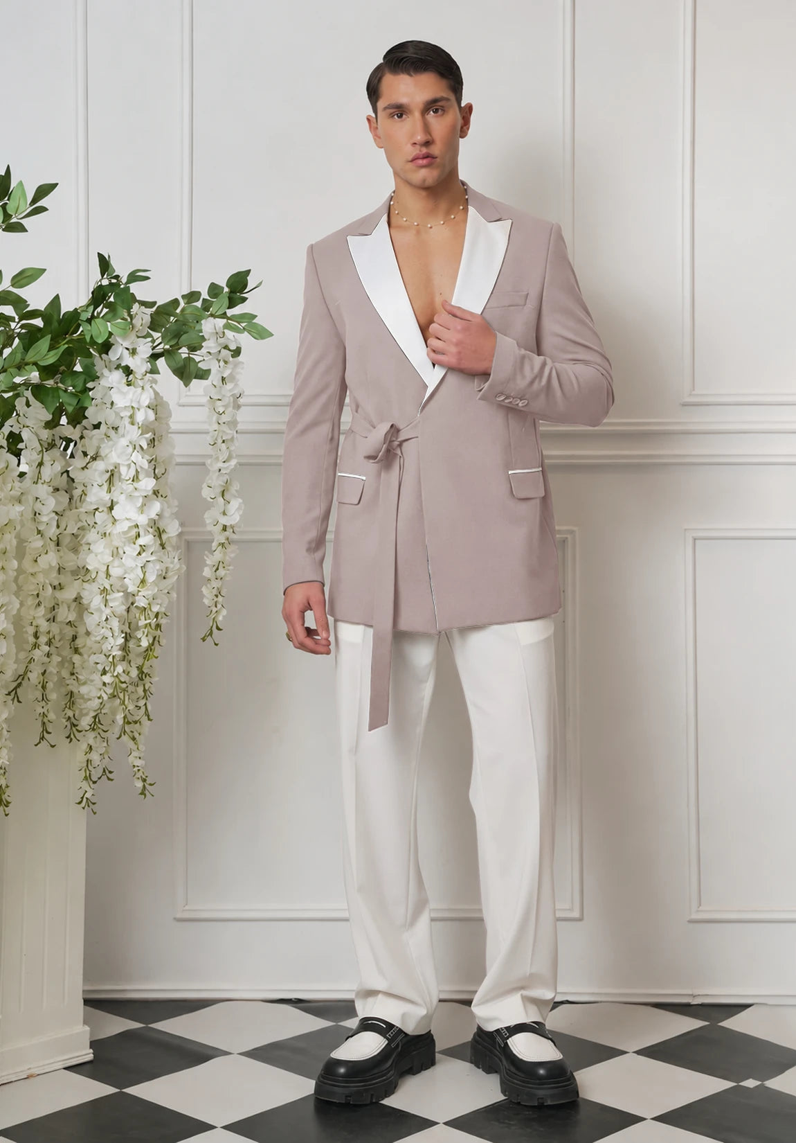 Men beige Suit