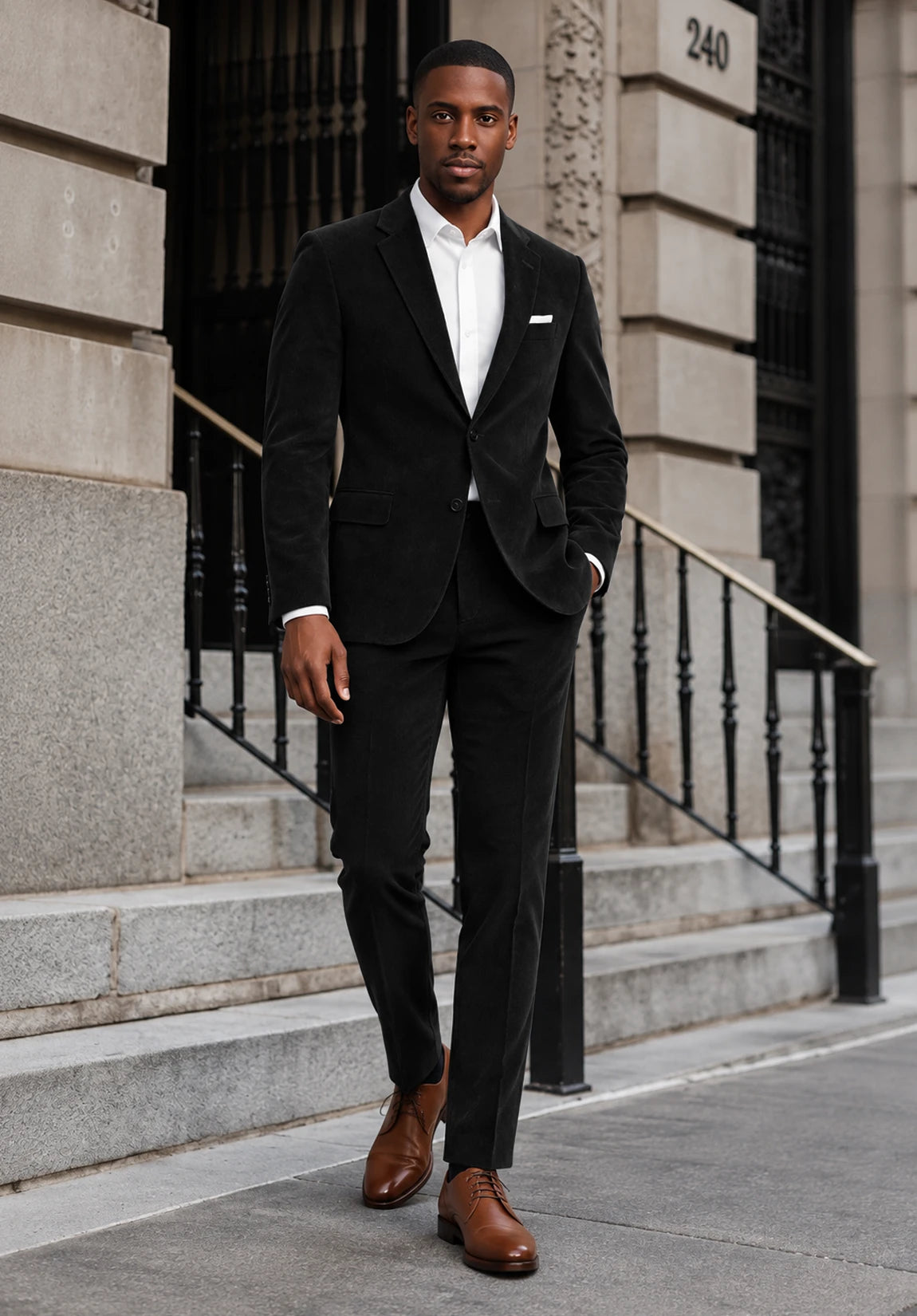 Men black Suit