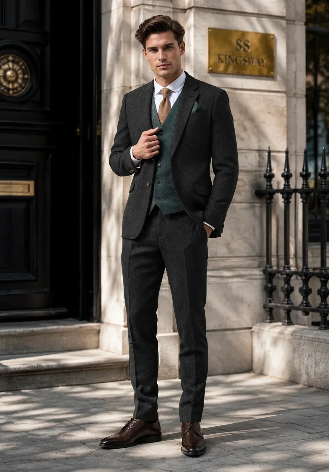 Men black Suit