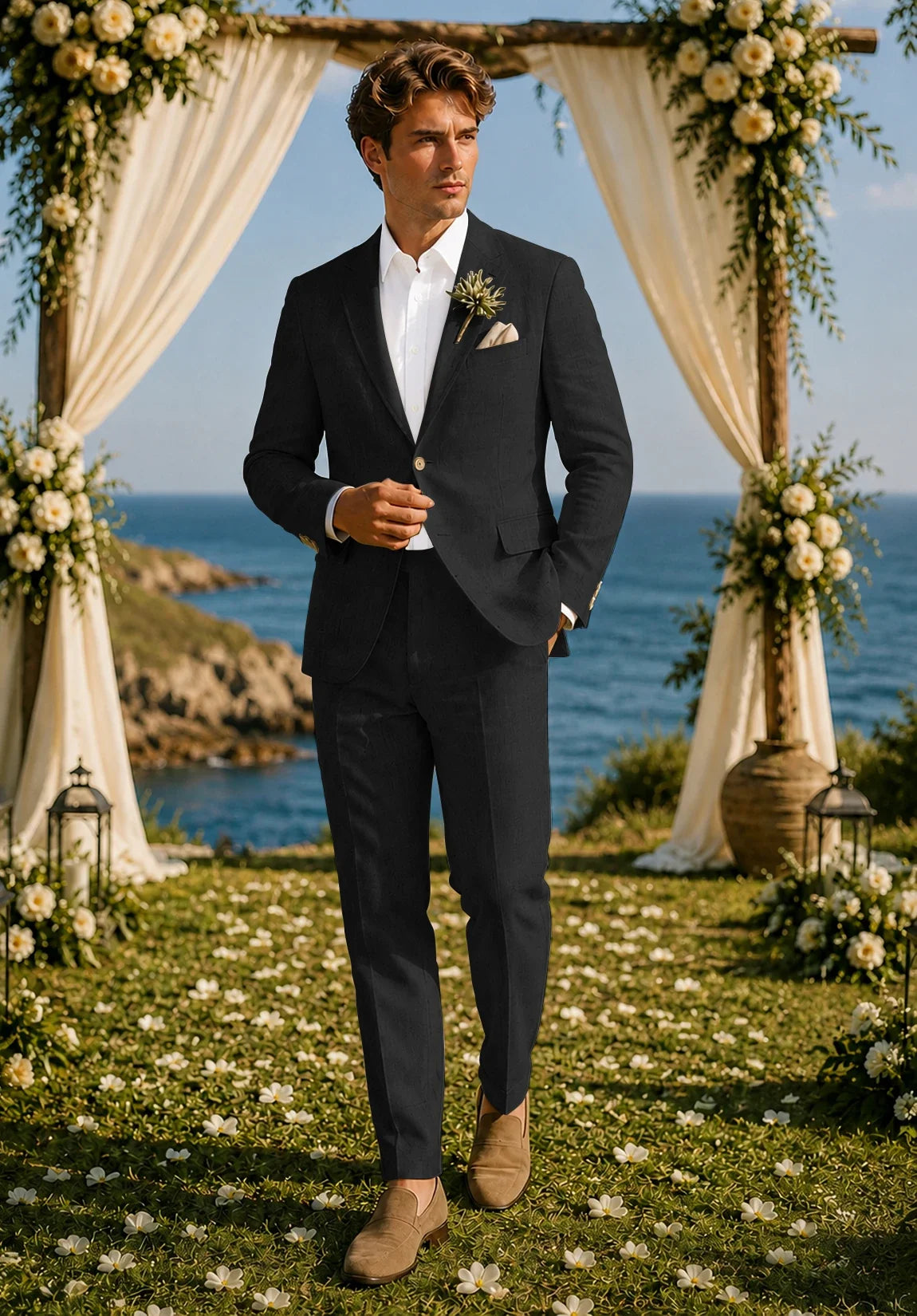 Men black Suit