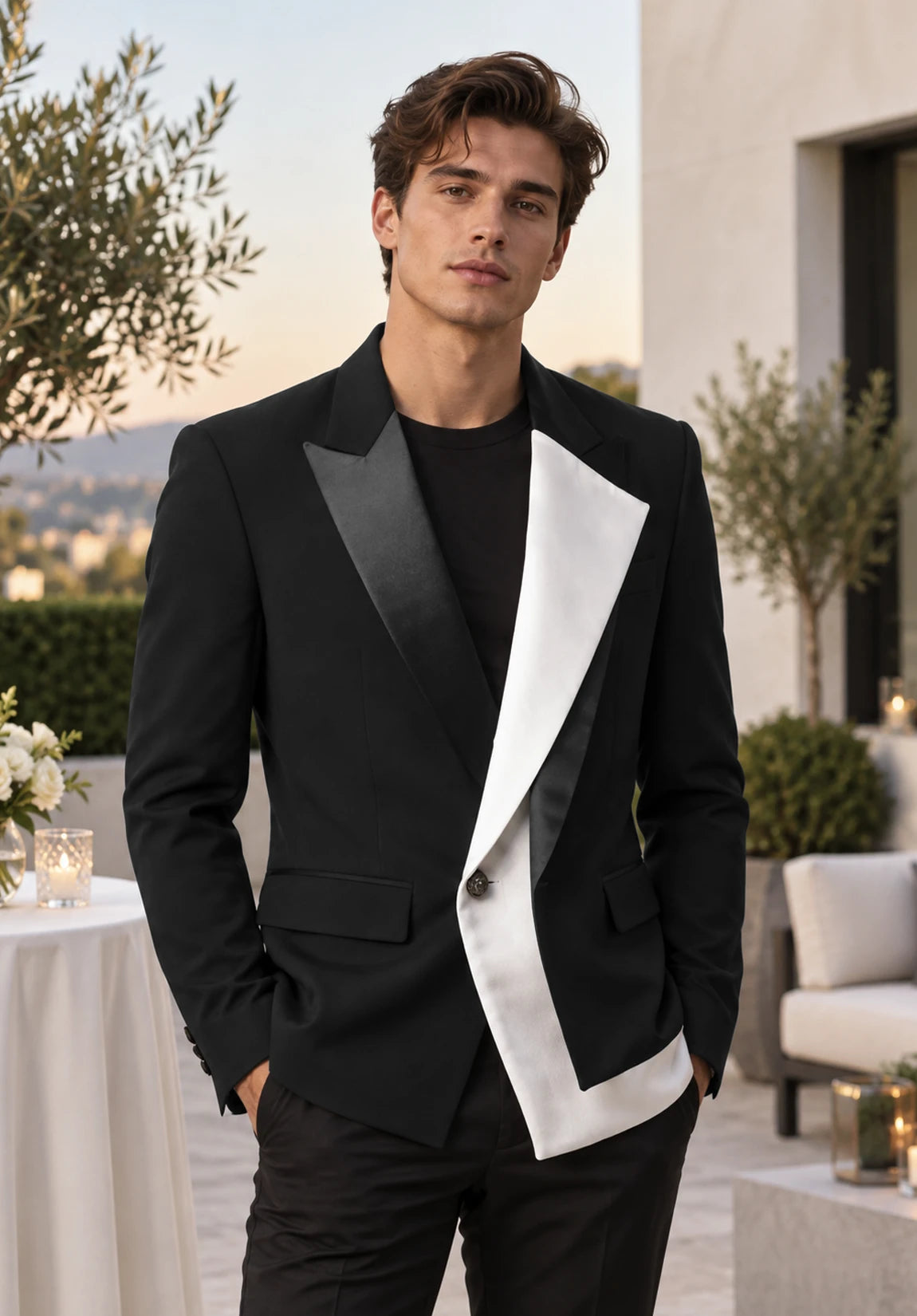 Men's black jacket