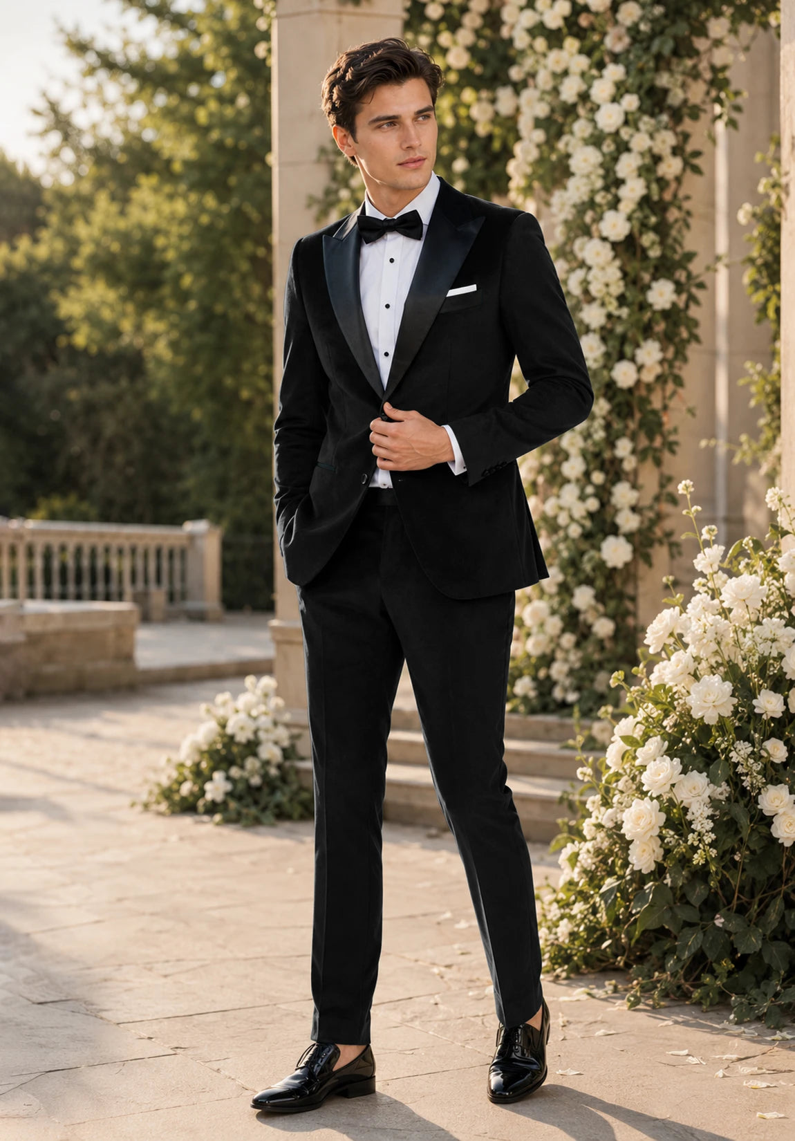 Men black Suit