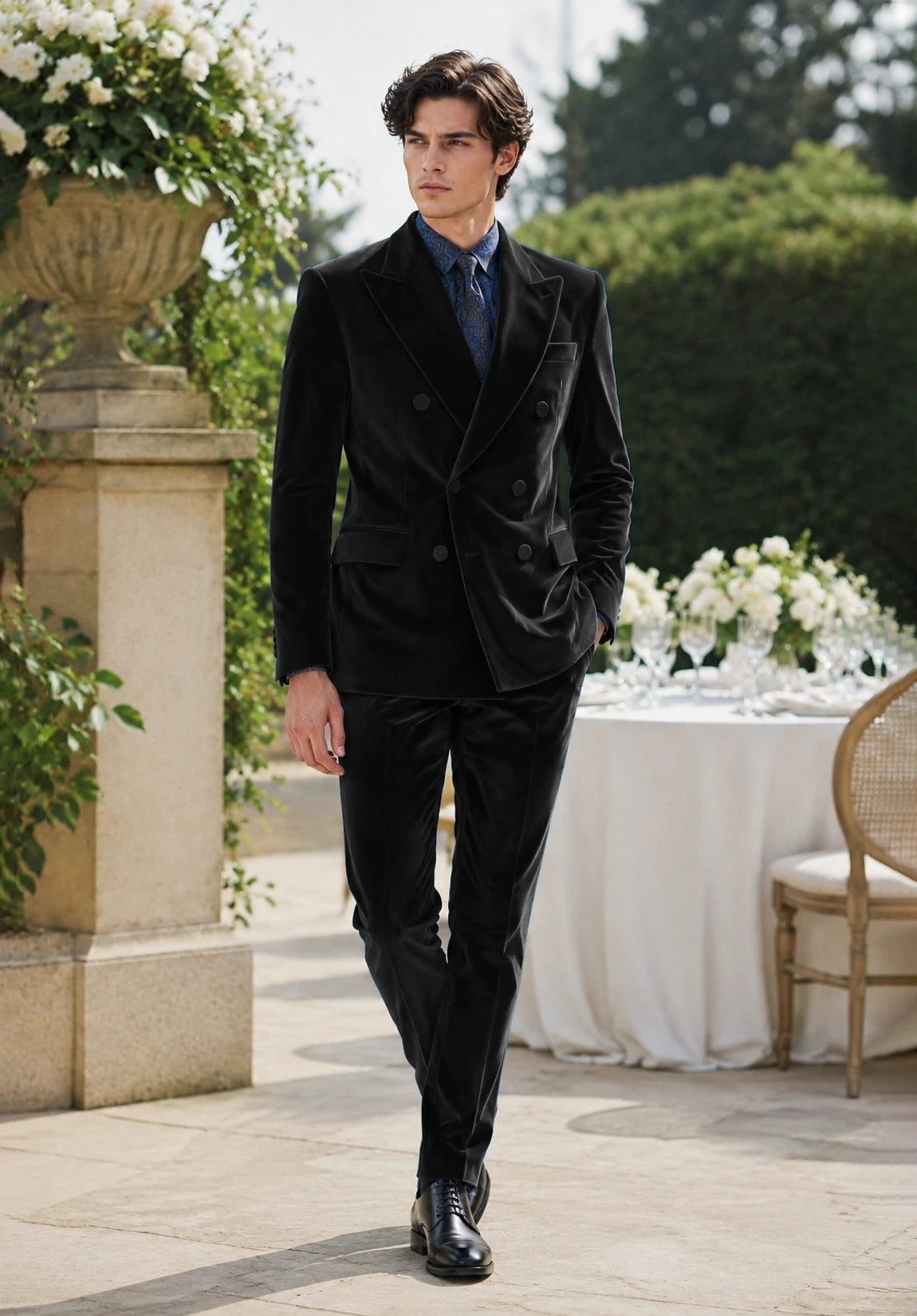Men black Suit