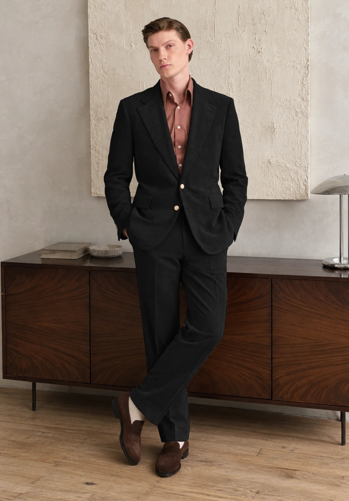 Men black Suit