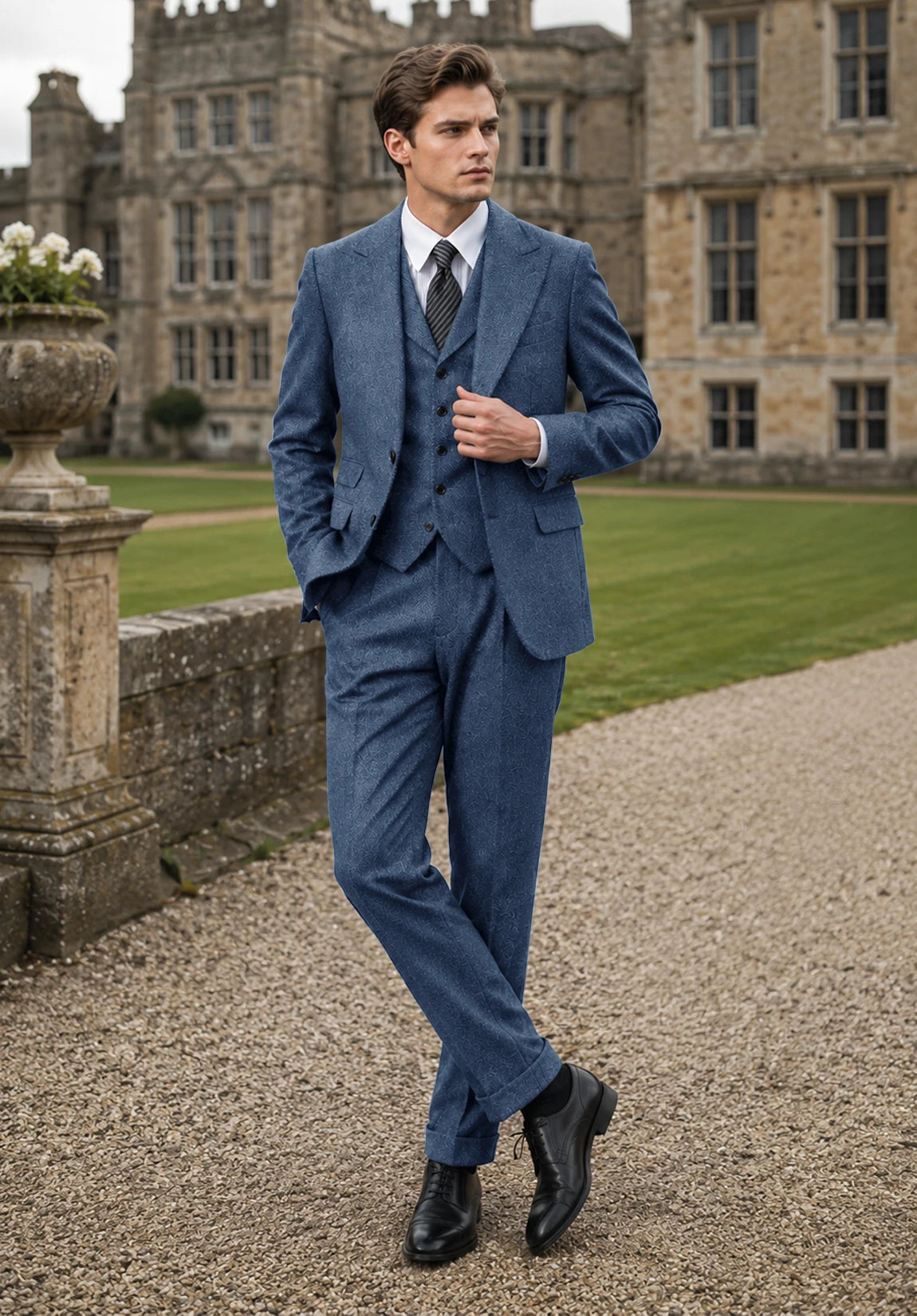 Men's blue Suit