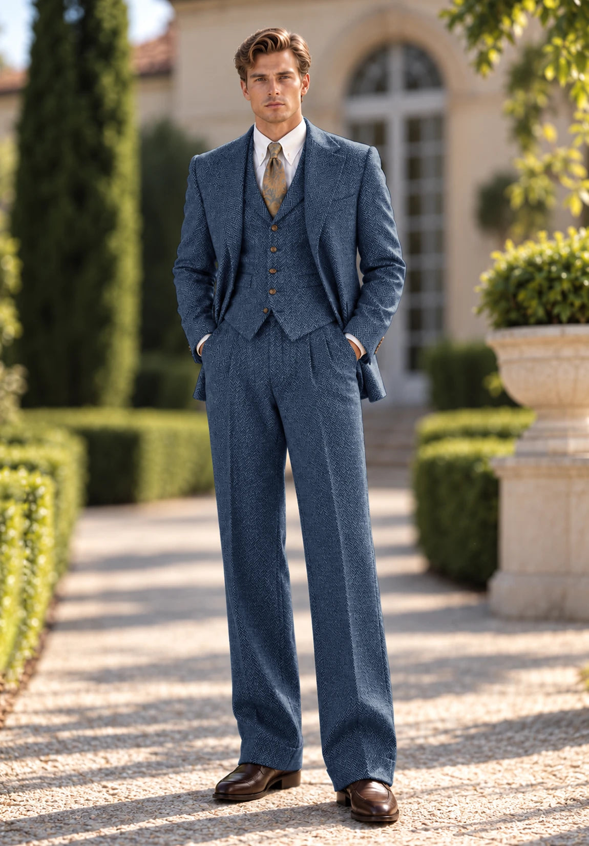 Men's blue Suit