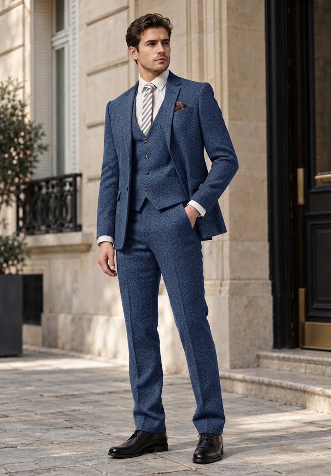 Men's blue Suit
