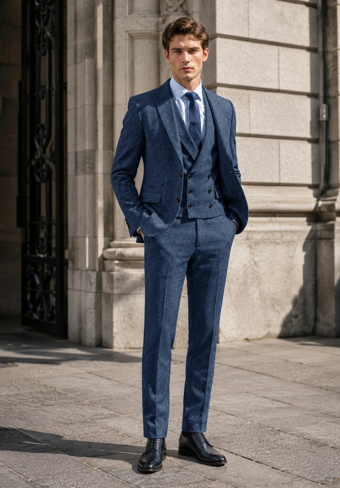 Men's blue Suit