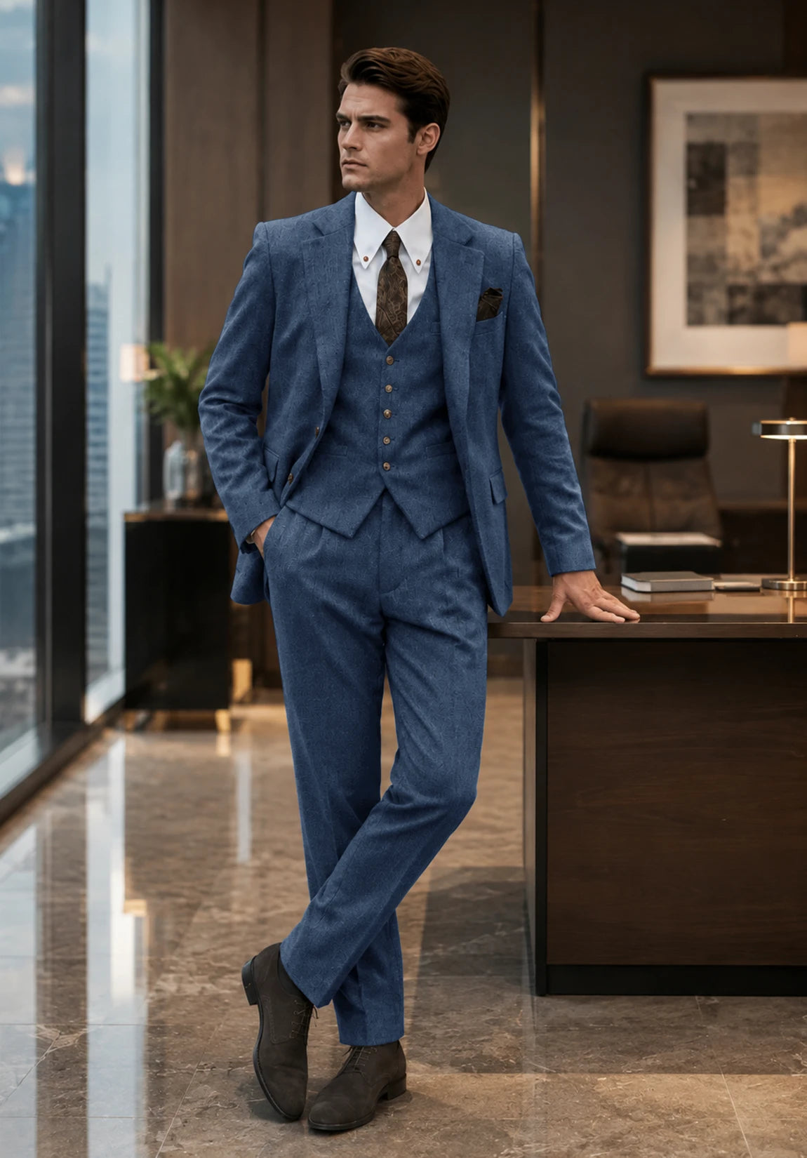 Men's blue Suit
