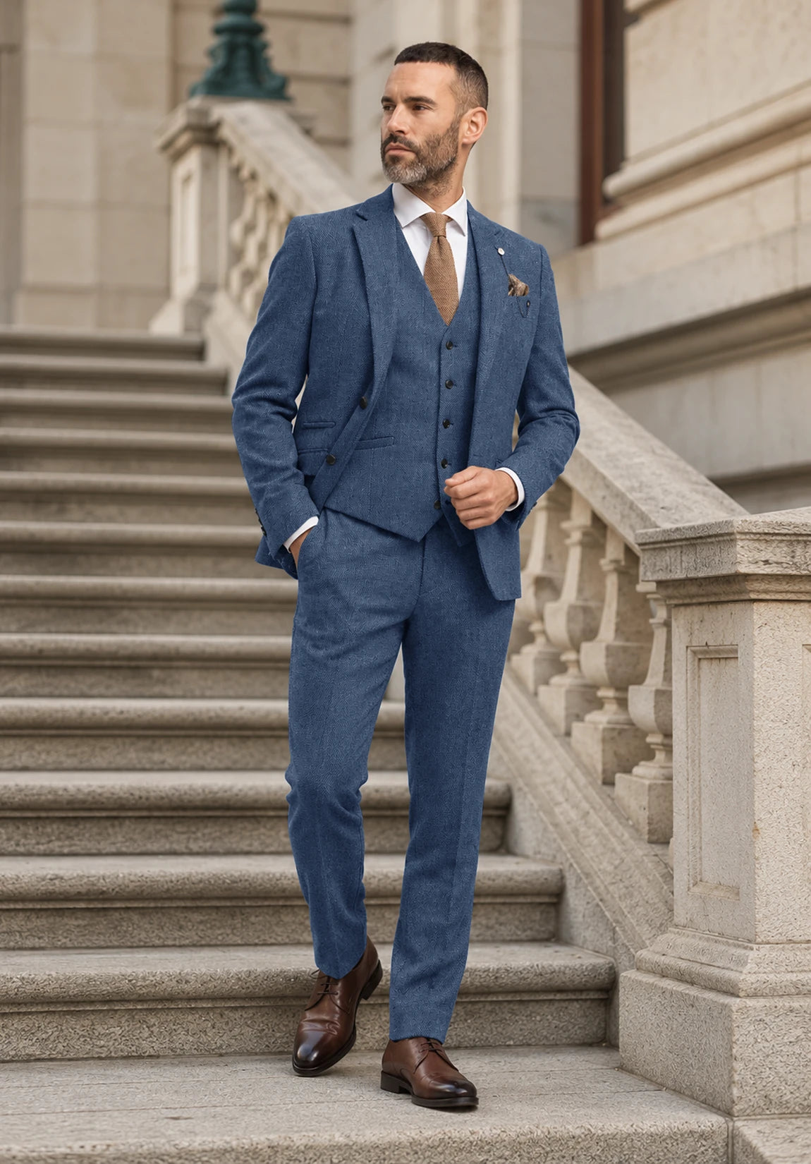 Men's blue Suit