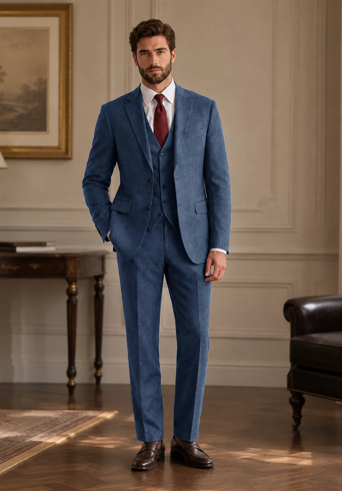 Men's blue Suit