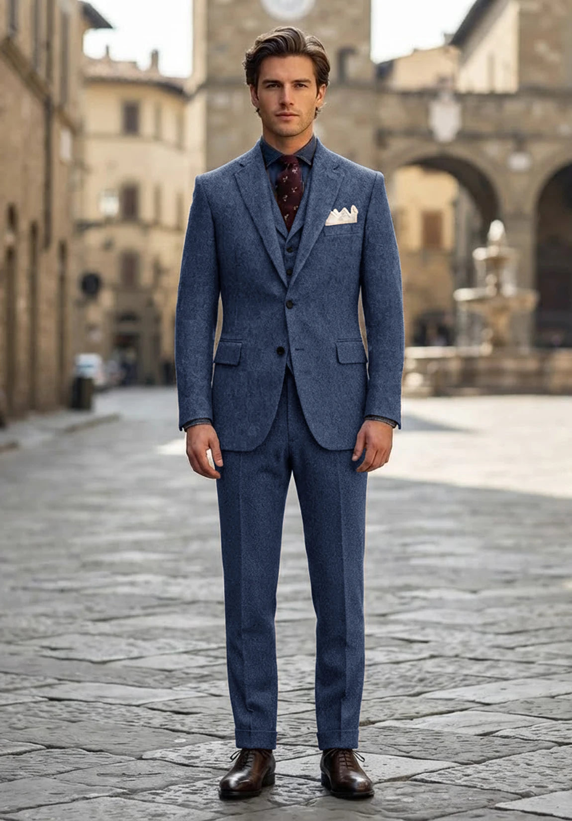 Men's blue Suit