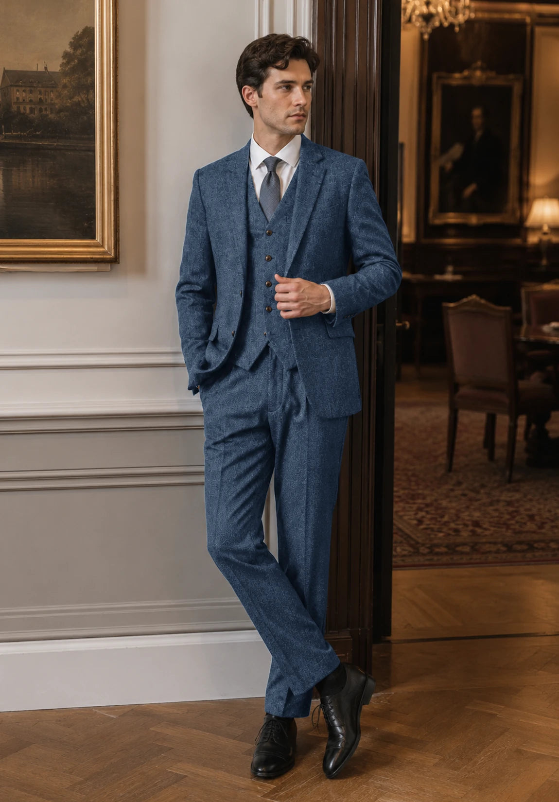 Men's blue Suit