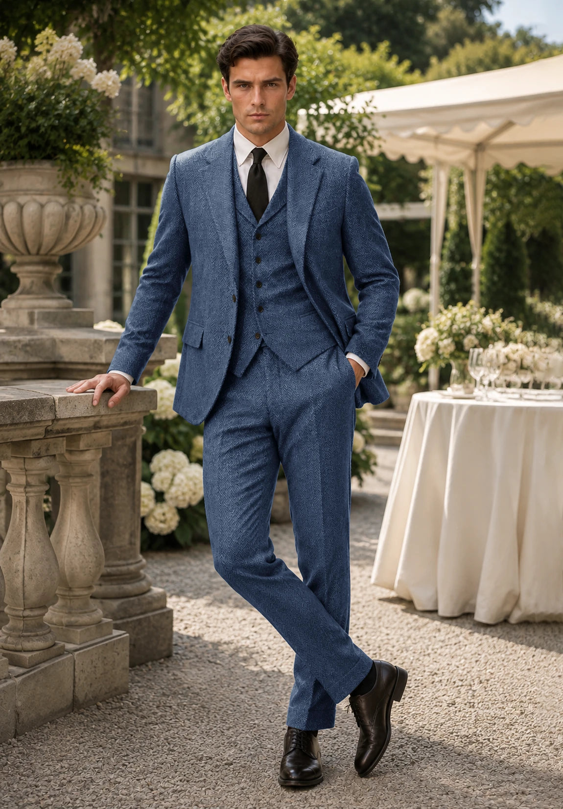 Men's blue Suit