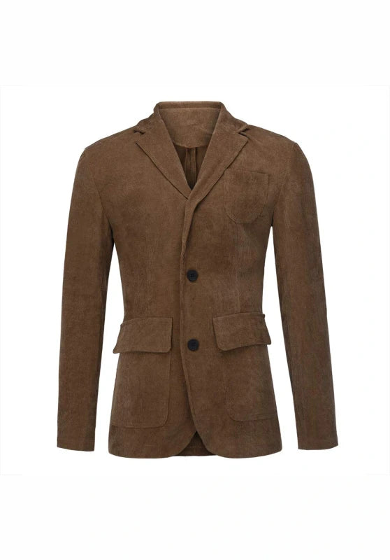 Men's brown corduroy jacket