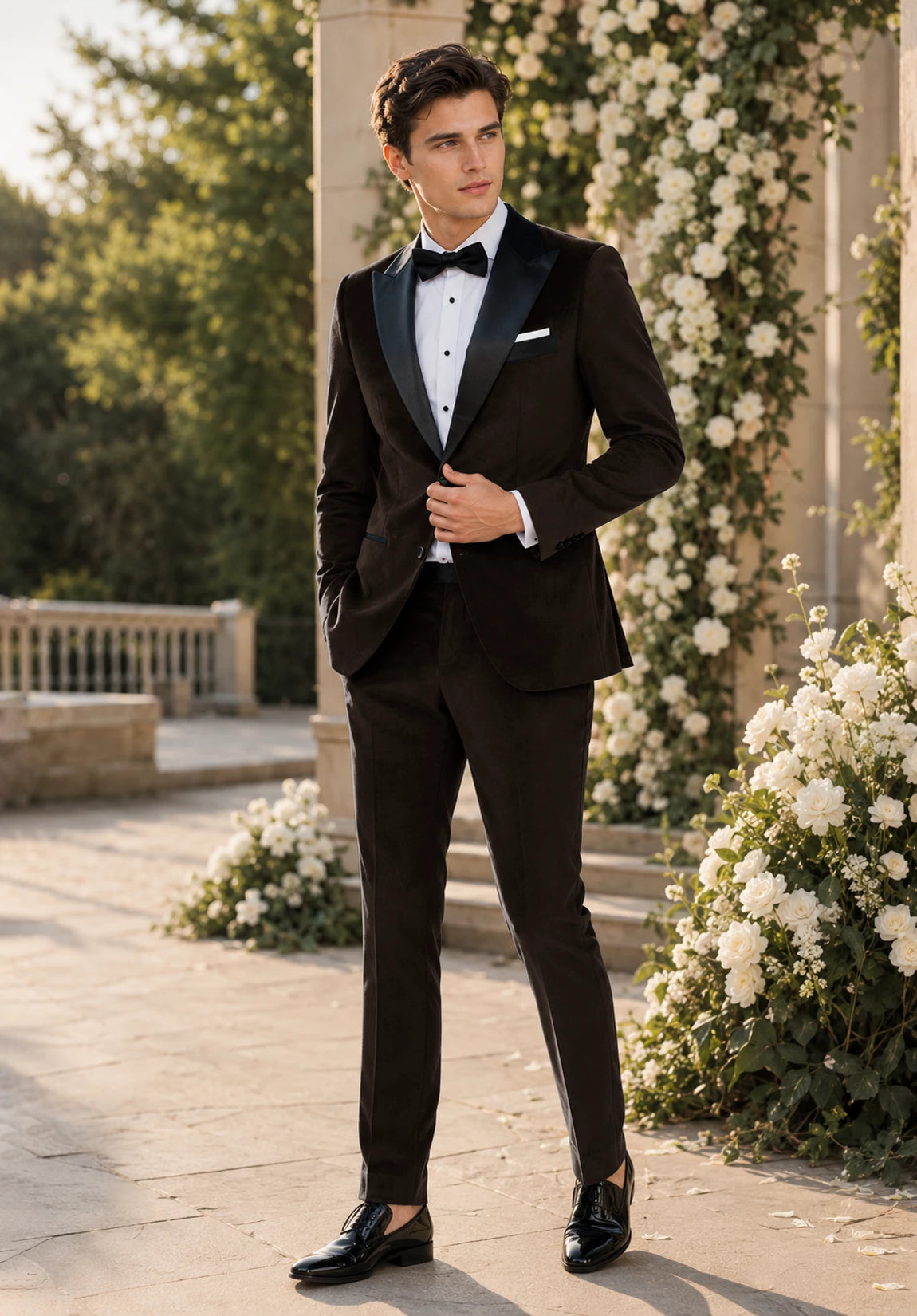Men brown Suit