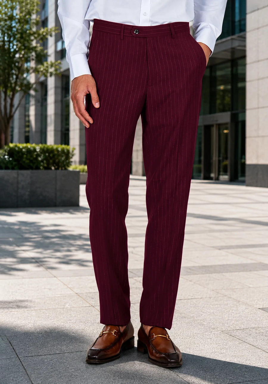 Men's Burgundy pants