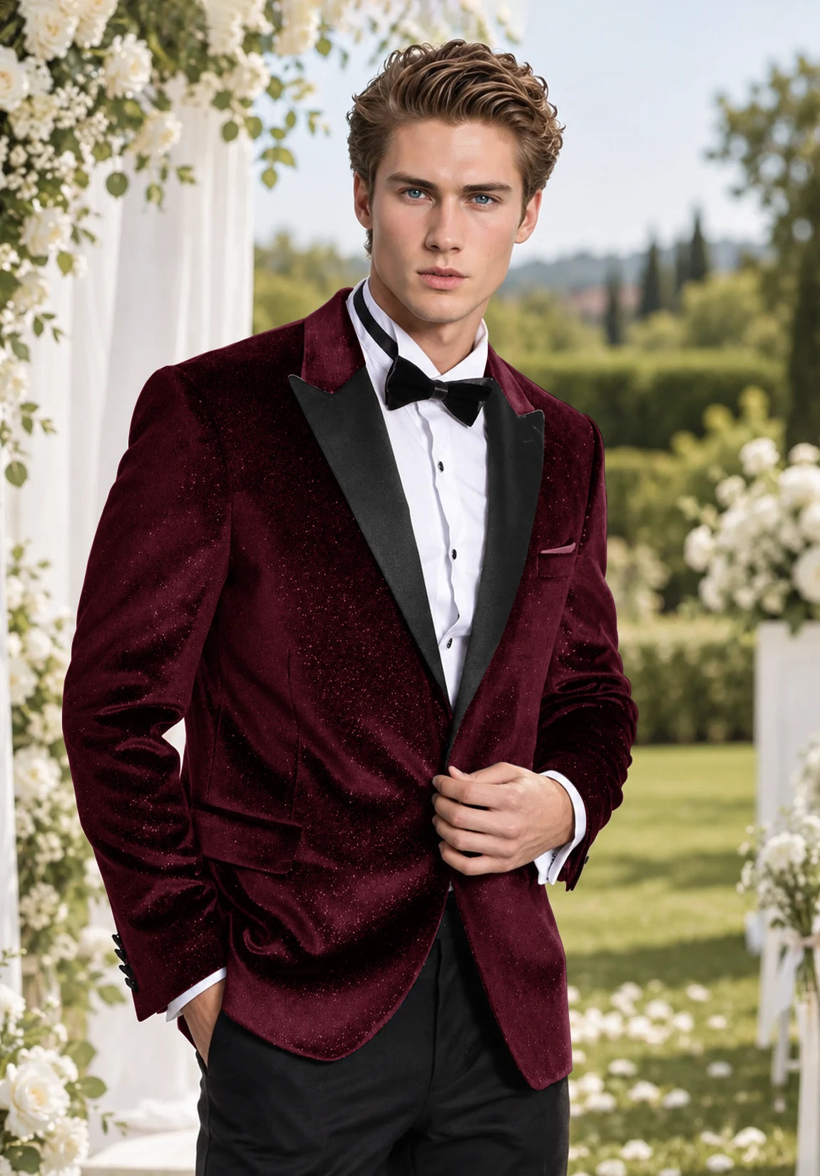 Men's Burgundy jacket