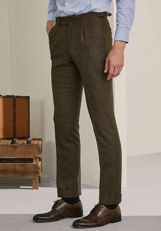 Men's tweed pants