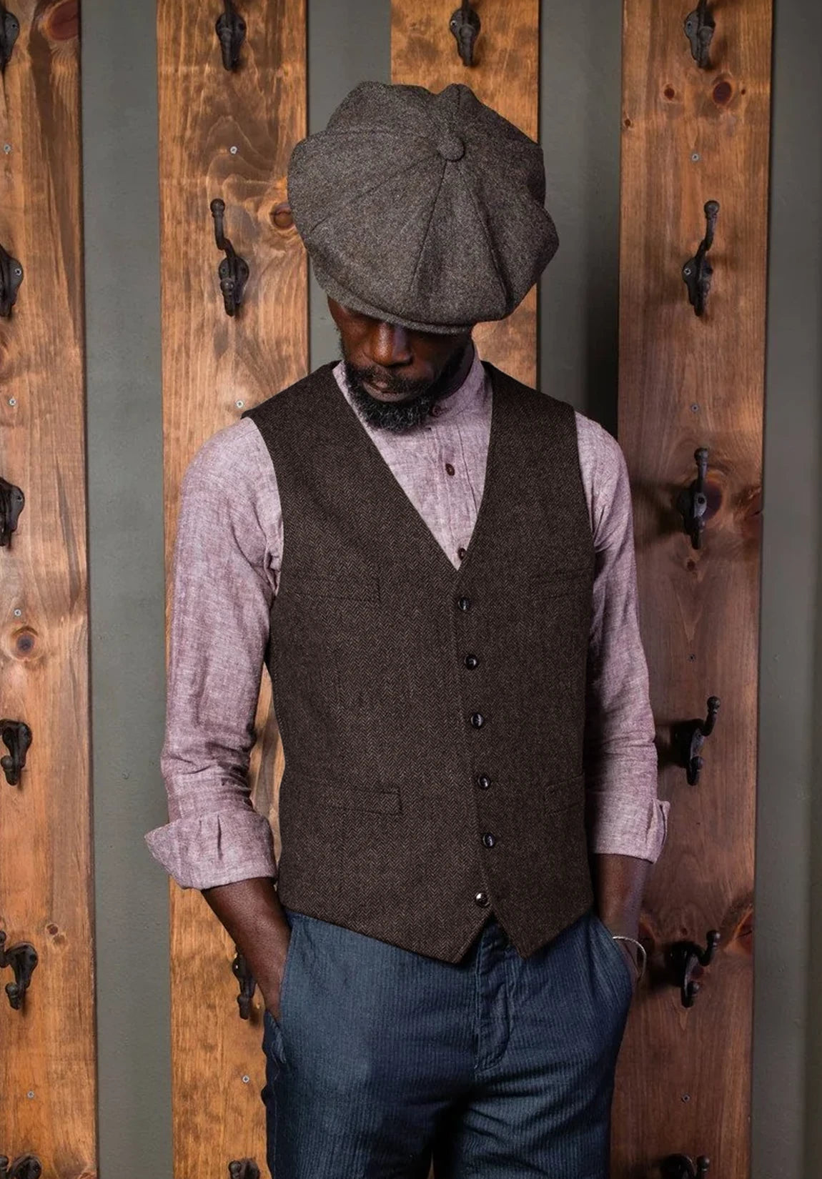 Men's coffee vest