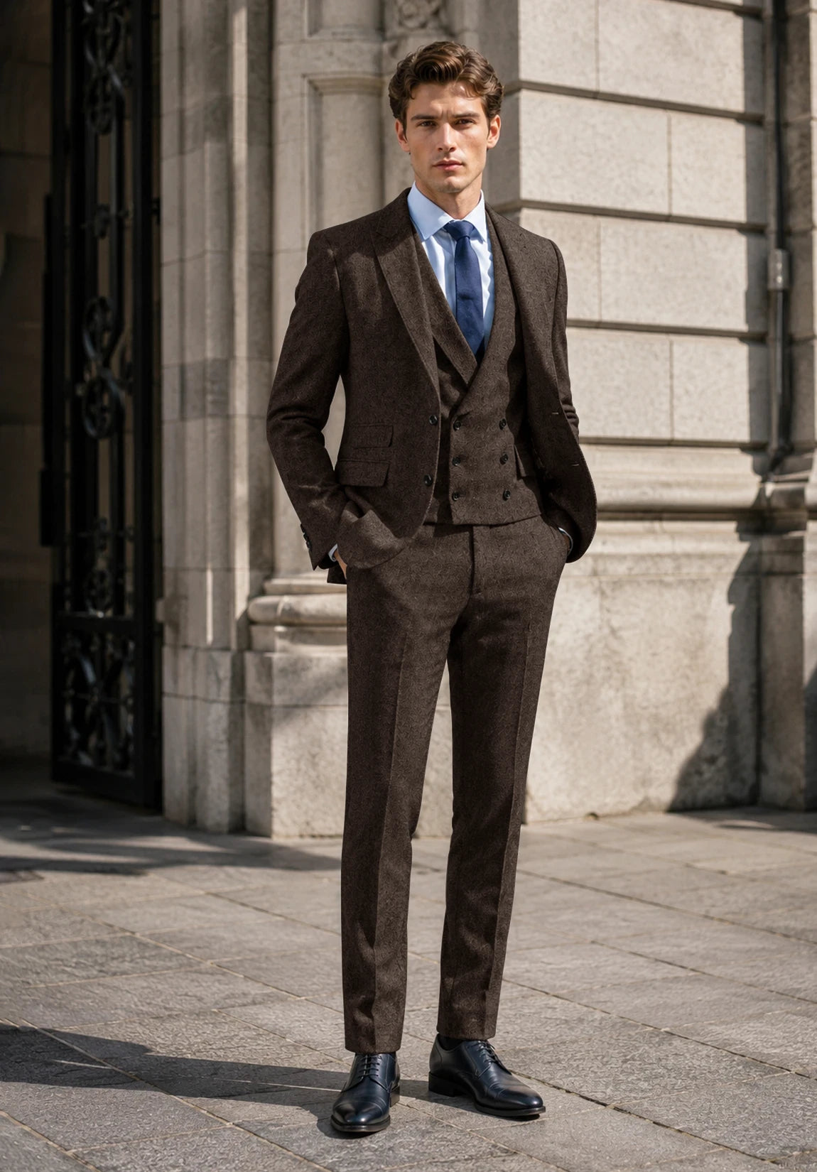 Men's coffee Suit