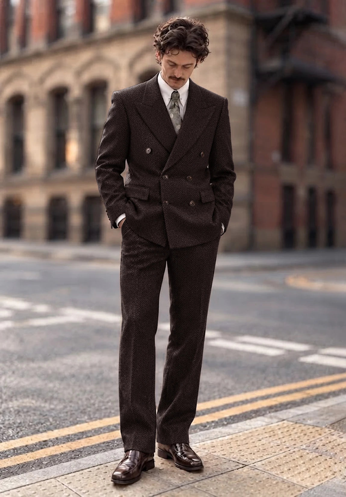 Men Coffee Suit