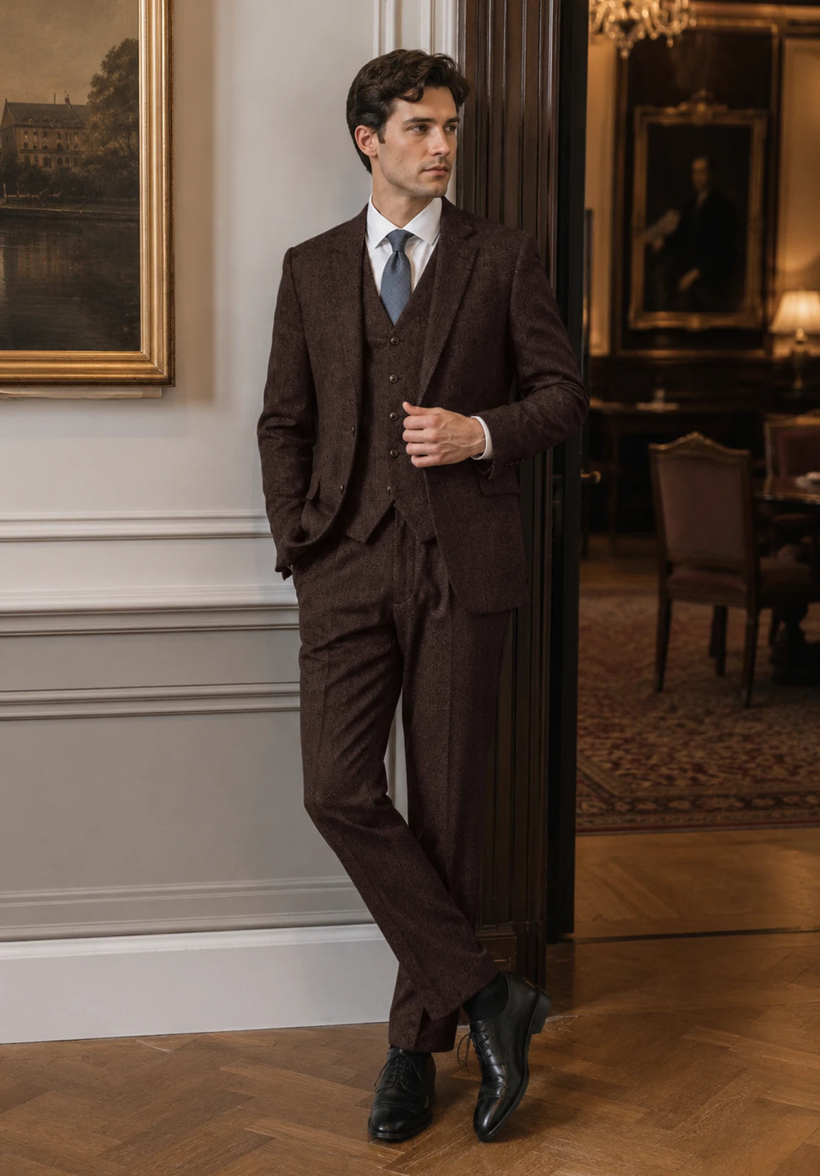 Men's coffee Suit