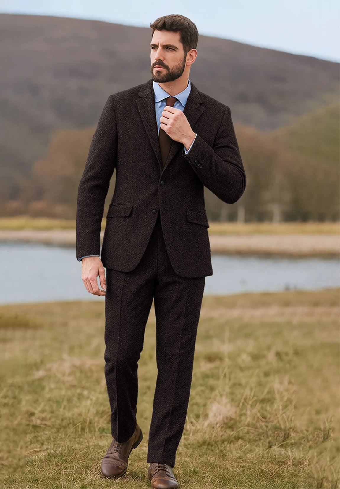 Men Coffee Suit