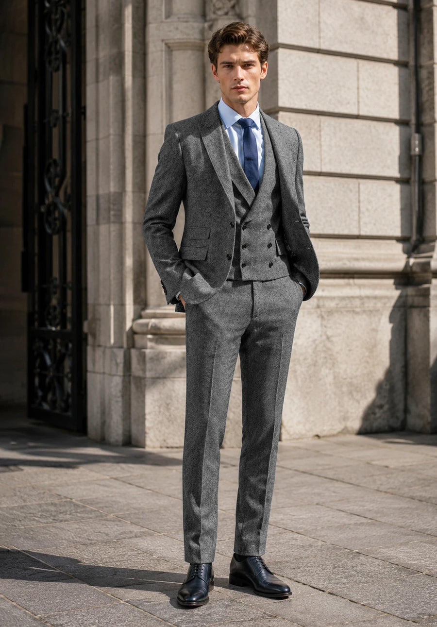 Men's dark grey Suit