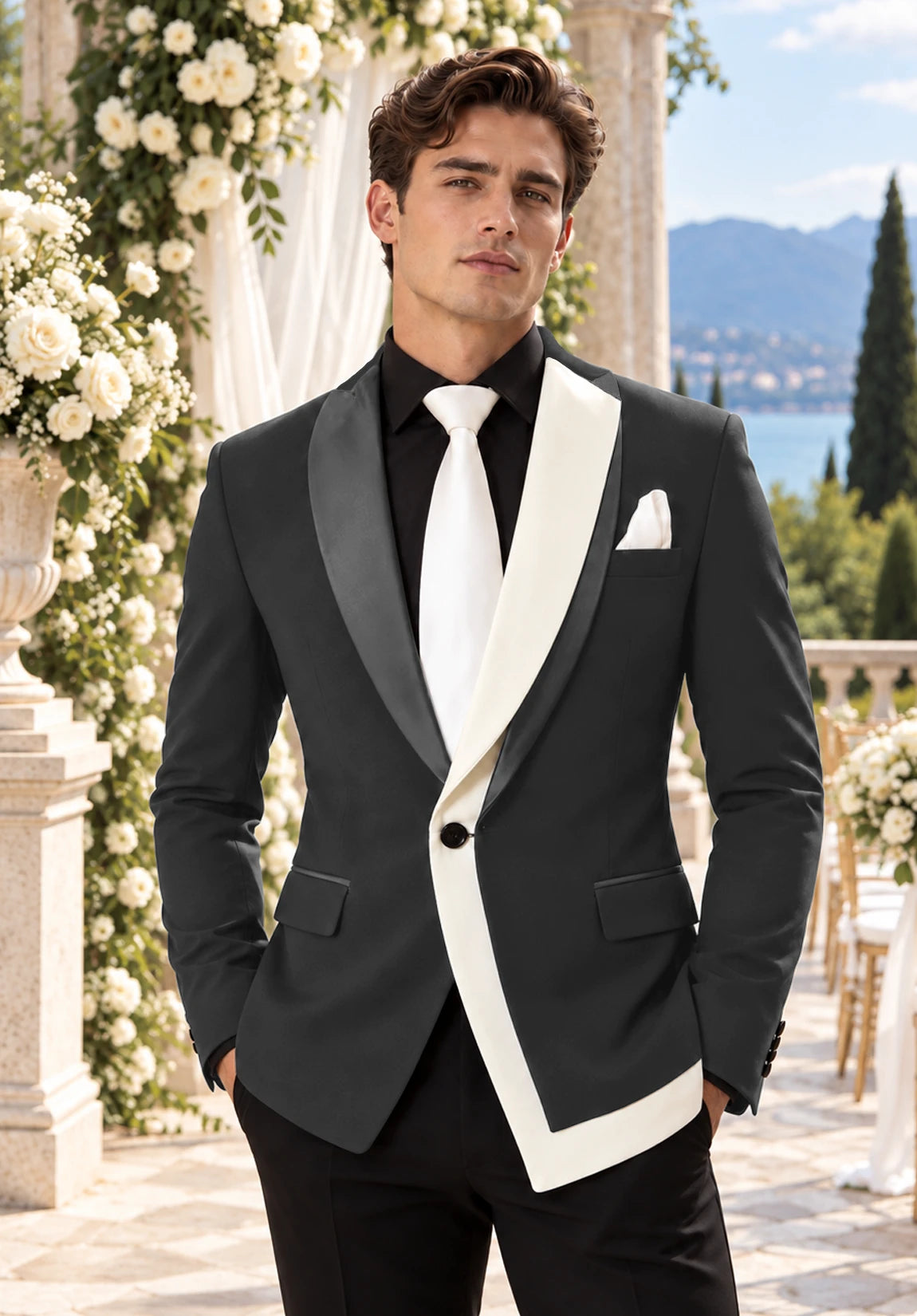 Men's dark grey jacket