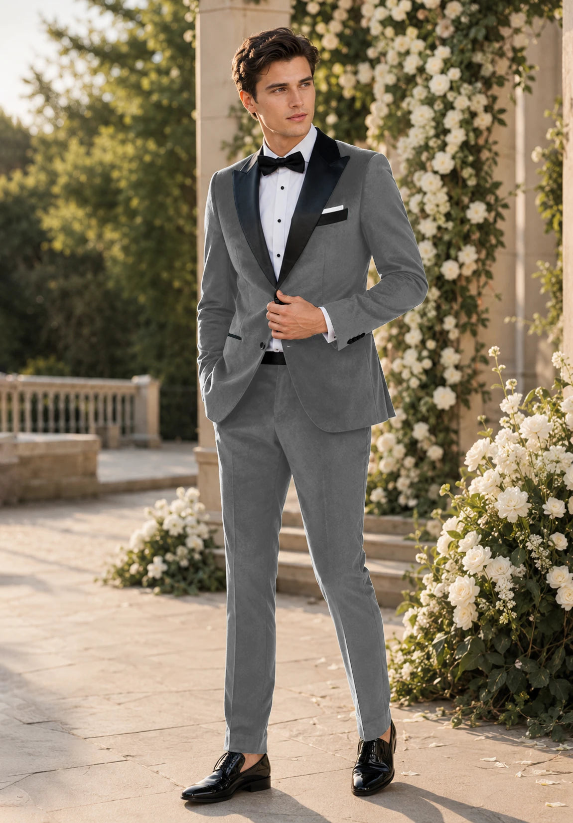 Men grey Suit