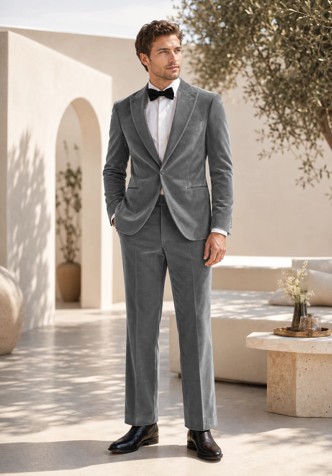 Men grey Suit