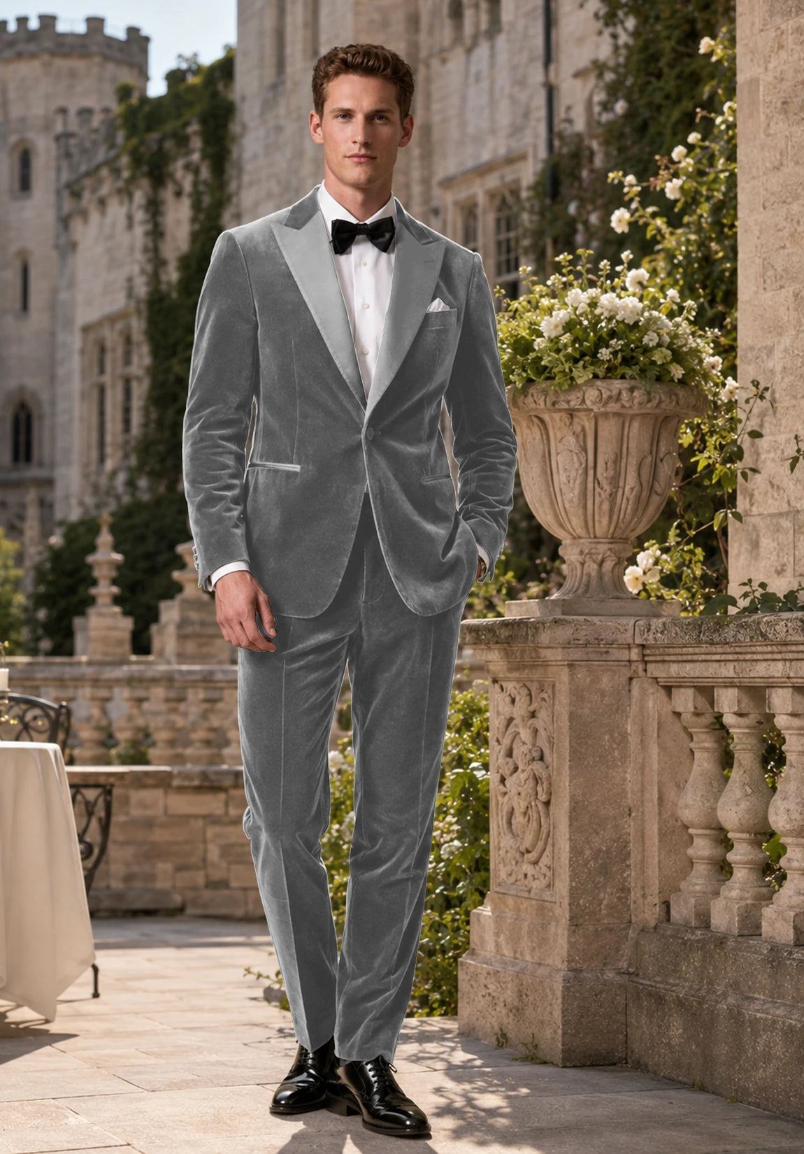 Men grey Suit