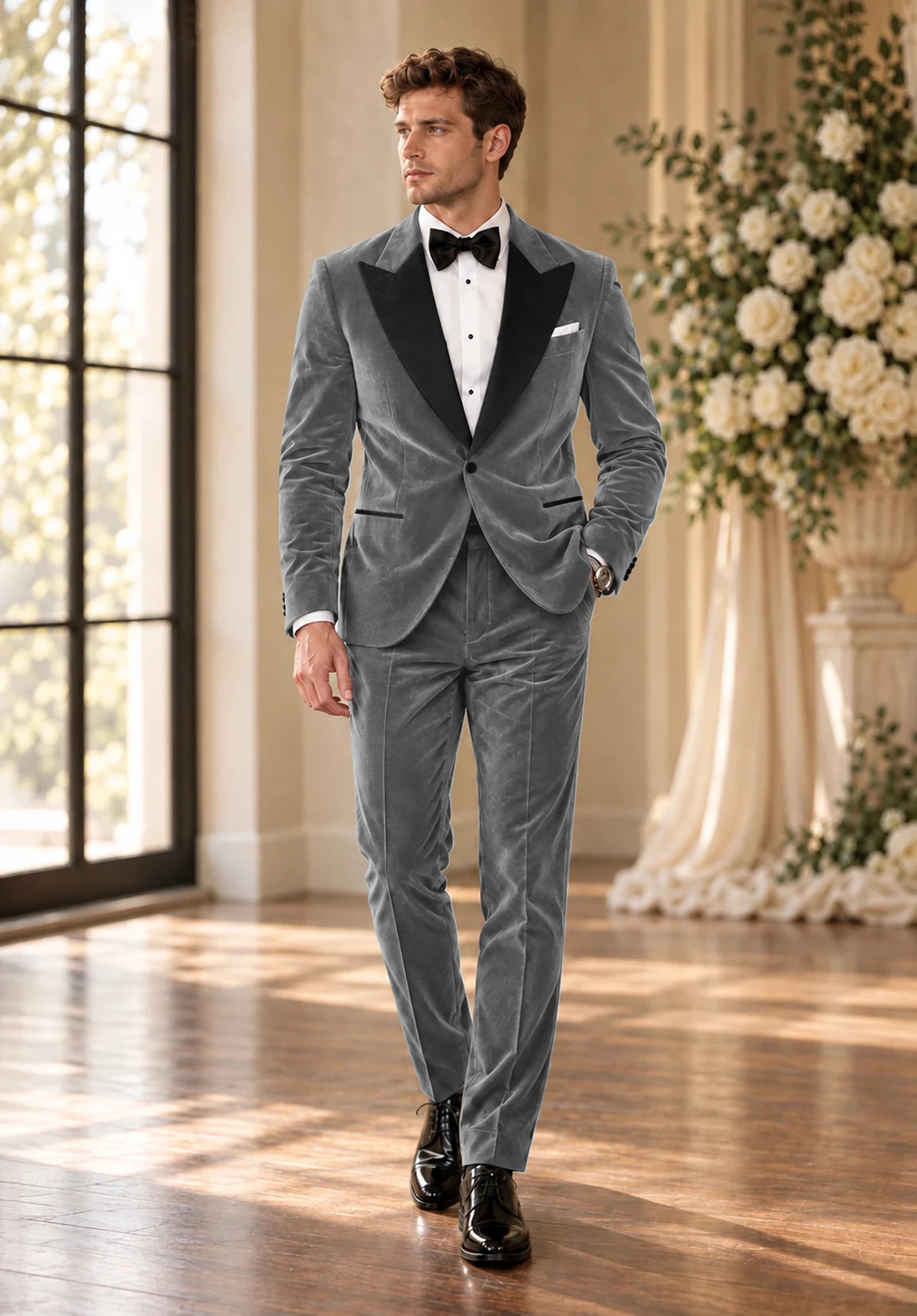 Men grey Suit