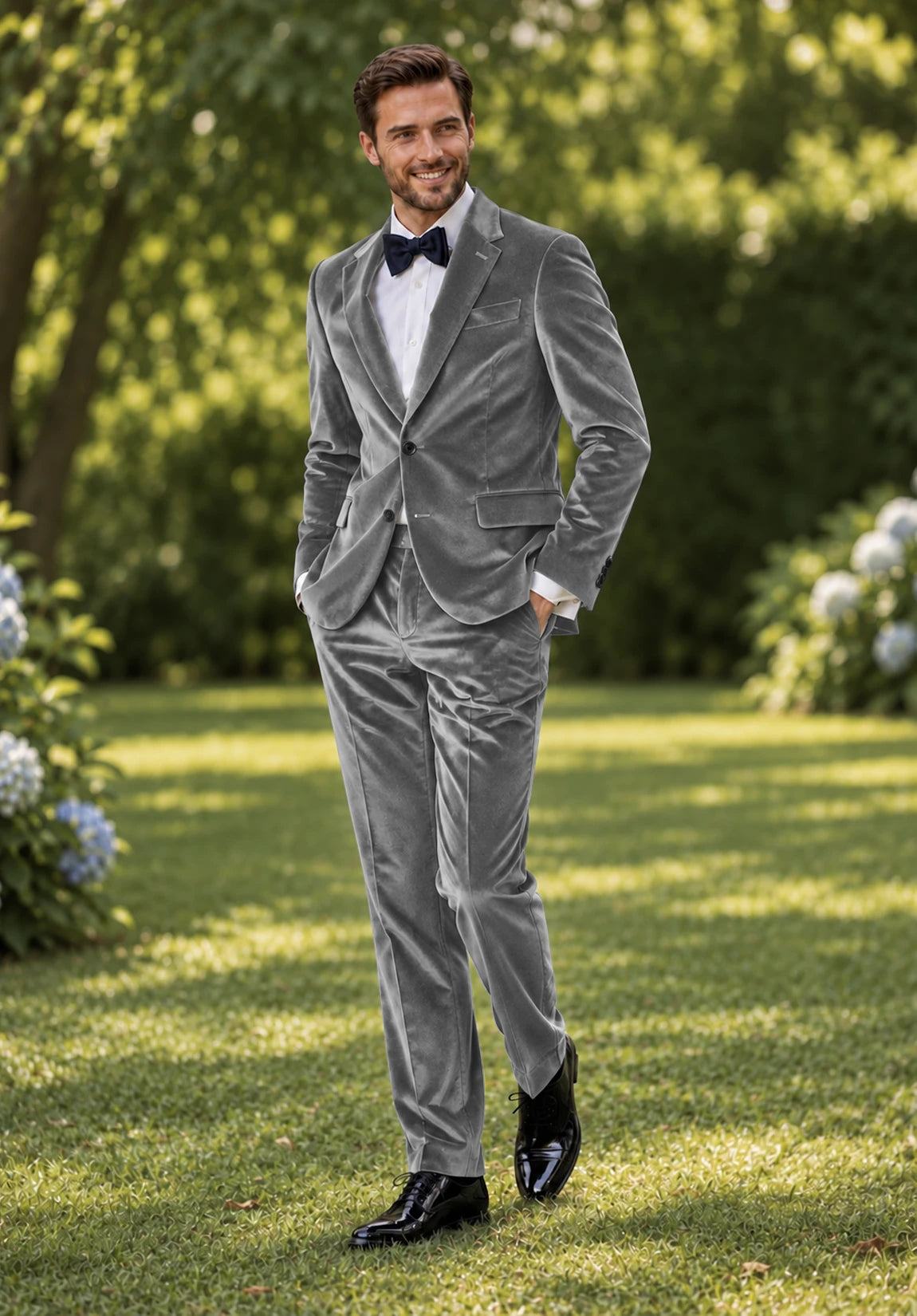 Men grey Suit