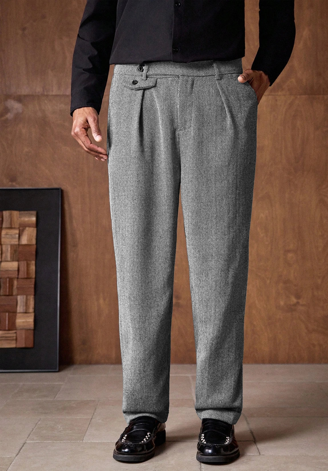 Men's grey pants